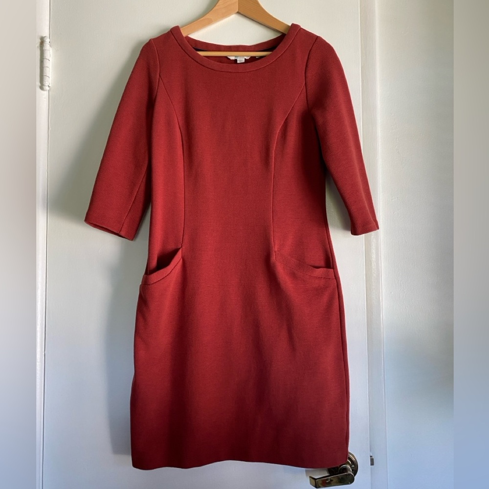Boden Ottoman shift dress, size 6, in like new condition!